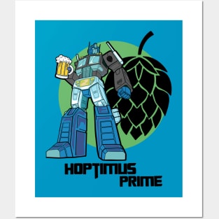 Hoptimus Prime Posters and Art